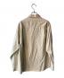 UNIVERSAL PRODUCTS. (ユニバーサルプロダクツ) L/S CHECK WORK SHIRT ベージュ サイズ:3：7000円