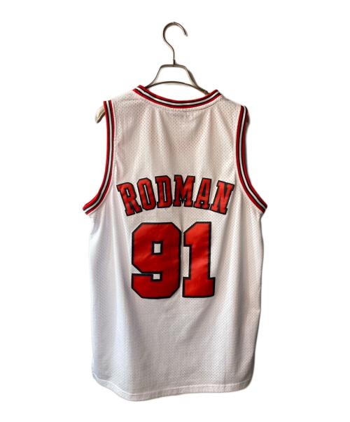 MITCHELL & NESS（ミッチェルアンドネス）MITCHELL & NESS (ミッチェルアンドネス) ゲームシャツ ホワイト サイズ:Sの古着・服飾アイテム