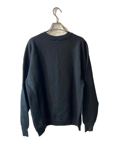 FRUIT OF THE LOOM（フルーツオブザルーム）FRUIT OF THE LOOM (フルーツオブザルーム) プリントスウェット ブラック サイズ:Lの古着・服飾アイテム