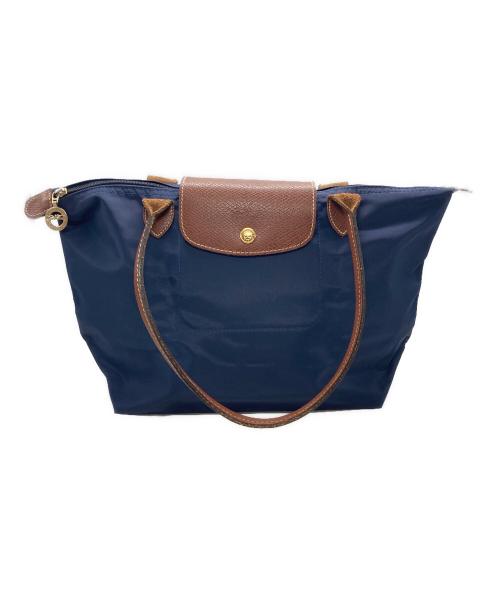 LONGCHAMP（ロンシャン）LONGCHAMP (ロンシャン) トートバッグ ネイビーの古着・服飾アイテム