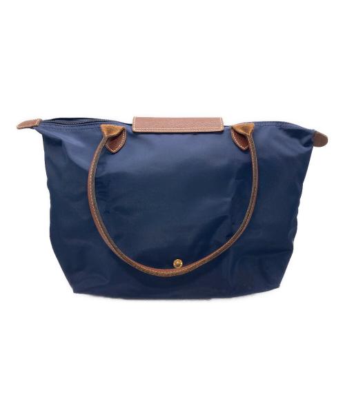 LONGCHAMP（ロンシャン）LONGCHAMP (ロンシャン) トートバッグ ネイビーの古着・服飾アイテム