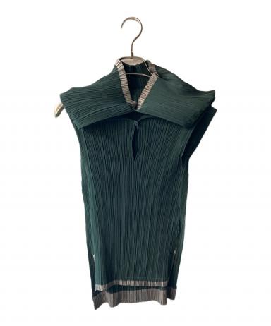 難あり ISSEY MIYAKE FETE イッセイミヤケ ノースリーブ ベスト 中古・古着通販】ISSEY MIYAKE FETE (イッセイミヤケフェット