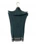 ISSEY MIYAKE FETE (イッセイミヤケフェット) ノースリーブブラウス グリーン サイズ:02：18000円