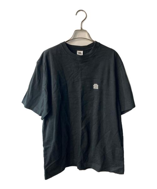 THE BLACK EYE PATCH（ブラックアイパッチ）THE BLACK EYE PATCH (ブラックアイパッチ) ワンポイントロゴTシャツ ブラック サイズ:Ｍの古着・服飾アイテム