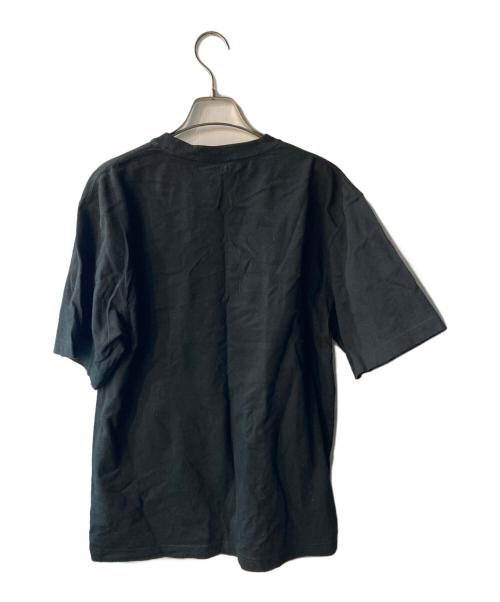 THE BLACK EYE PATCH（ブラックアイパッチ）THE BLACK EYE PATCH (ブラックアイパッチ) ワンポイントロゴTシャツ ブラック サイズ:Ｍの古着・服飾アイテム