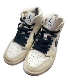 NIKE（ナイキ）の古着「WMNS Air Jordan 1 MID」｜アイボリー