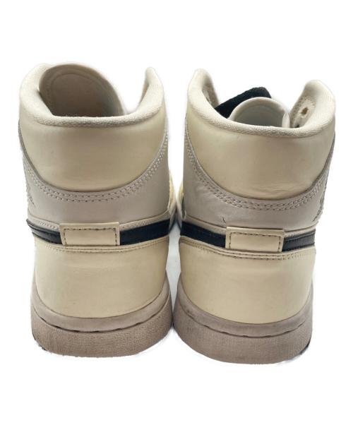 NIKE（ナイキ）NIKE (ナイキ) WMNS Air Jordan 1 MID アイボリー サイズ:24㎝の古着・服飾アイテム
