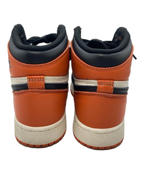 NIKE（ナイキ）NIKE (ナイキ) AIR JORDAN 1 RETRO HIGH OG GS オレンジ サイズ:23cmの古着・服飾アイテム