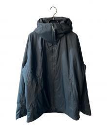 DESCENTE ALLTERRAIN（デザイント オルテライン）の古着「インシュレーションパーカー」｜ネイビー