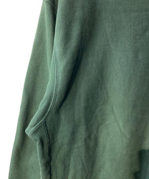 Champion REVERSE WEAVE（チャンピオン リバース ウィーブ）Champion REVERSE WEAVE (チャンピオン リバース ウィーブ) クルーネックスウェット グリーン サイズ:LARGEの古着・服飾アイテム