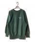 Champion REVERSE WEAVE（チャンピオン リバース ウィーブ）の古着「クルーネックスウェット」｜グリーン