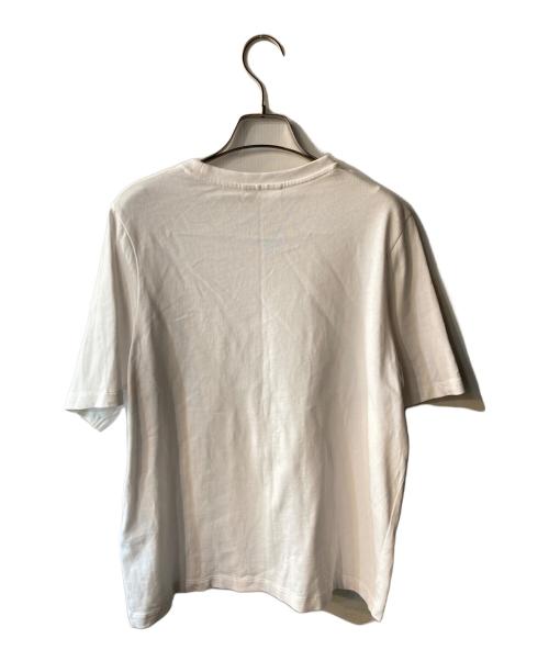 maison kitsune（メゾンキツネ）MAISON KITSUNE (メゾンキツネ) BOLD FOX HEAD PATCH COMFORT TEE SHIRT ホワイト サイズ:XSの古着・服飾アイテム