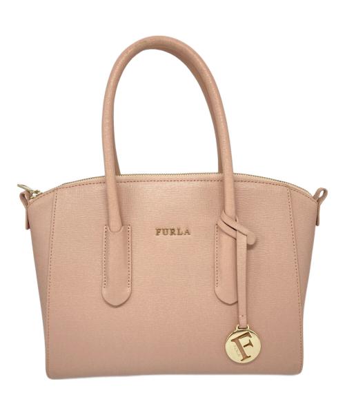 FURLA（フルラ）FURLA (フルラ) 2WAYショルダーバッグ ピンクの古着・服飾アイテム
