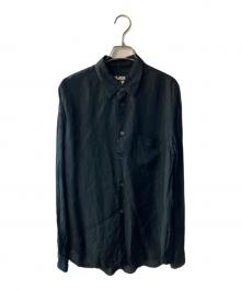 BLACK COMME des GARCONS（ブラックコムデギャルソン）の古着「総柄シャツ」｜ブラック