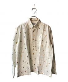 Sun Surf（サンサーフ）の古着「総柄シャツ」｜ホワイト