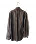 Paul Smith (ポールスミス) ストライプシャツ ブラウン サイズ:15　1/2：7000円