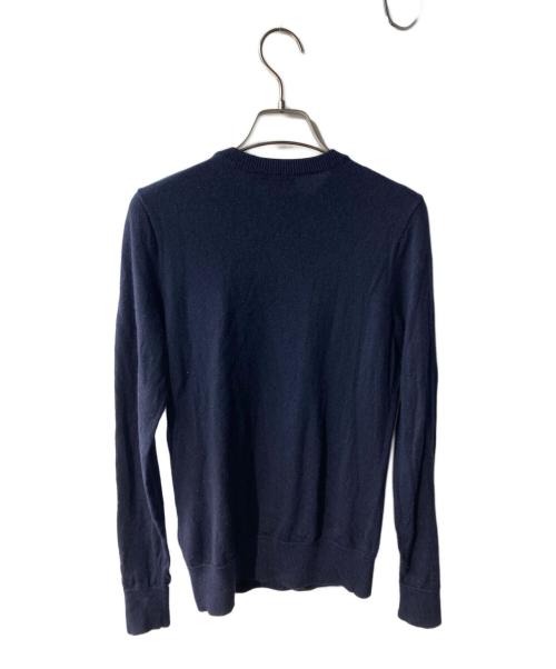 POLO RALPH LAUREN（ポロ・ラルフローレン）POLO RALPH LAUREN (ポロ・ラルフローレン) ロゴニット ネイビー サイズ:Mの古着・服飾アイテム