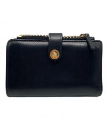 VERSACE（ヴェルサーチェ）の古着「2つ折り財布」｜ブラック