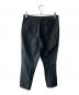 AURALEE (オーラリー) SILK LINEN DOBBY SLACKS ブラック サイズ:3：8000円