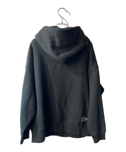 UNTRACE（アントレース）UNTRACE (アントレース) ロゴフーディー ブラック サイズ:XLの古着・服飾アイテム