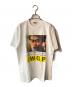 MEDICOM TOY LIFE ENTERTAINMENT（メディコムトイ・ライフエンターテイメント）の古着「Tシャツ」｜ホワイト