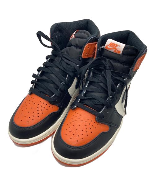 NIKE（ナイキ）NIKE (ナイキ) AIR JORDAN 1 オレンジ サイズ:27㎝ 未使用品の古着・服飾アイテム