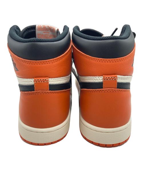 NIKE（ナイキ）NIKE (ナイキ) AIR JORDAN 1 オレンジ サイズ:27㎝ 未使用品の古着・服飾アイテム
