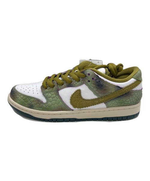 NIKE（ナイキ）NIKE (ナイキ) SB DUNK LOW PRO QS グリーン サイズ:27㎝ 未使用品の古着・服飾アイテム