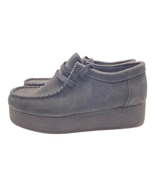 CLARKS（クラークス）CLARKS (クラークス) Desert Boot ブラック サイズ:23.5cmの古着・服飾アイテム