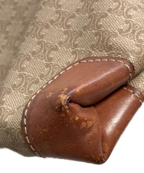 CELINE（セリーヌ）CELINE (セリーヌ) マカダム柄トートバッグ ベージュの古着・服飾アイテム