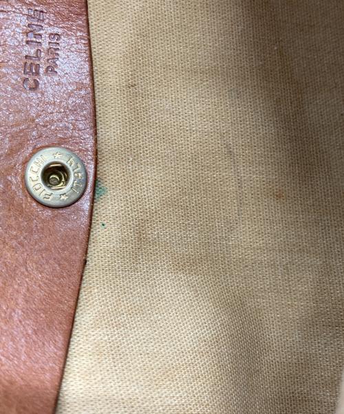 CELINE（セリーヌ）CELINE (セリーヌ) マカダム柄トートバッグ ベージュの古着・服飾アイテム