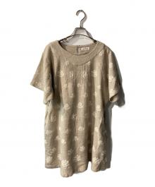 Cotton House Aya（コットンハウス アヤ）の古着「刺繍ワンピース」｜ベージュ