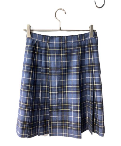 BURBERRY LONDON（バーバリーロンドン）BURBERRY LONDON (バーバリーロンドン) チェックスカート ネイビー サイズ:160Aの古着・服飾アイテム