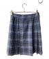 BURBERRY LONDON (バーバリーロンドン) チェックスカート ネイビー サイズ:160A：6000円