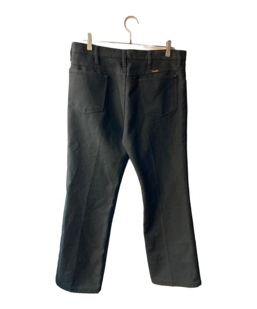 Wrangler（ラングラー）Wrangler (ラングラー) ランチャースラックス ブラック サイズ:W35の古着・服飾アイテム