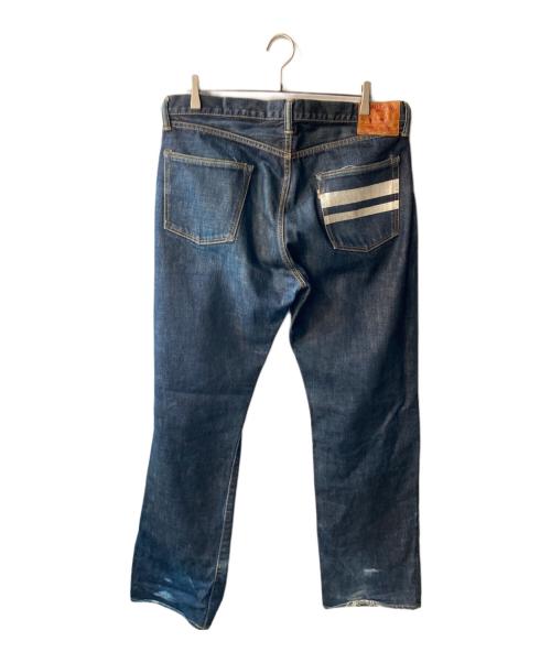 MOMOTARO JEANS（桃太郎ジーンズ）MOMOTARO JEANS (桃太郎ジーンズ) 出陣レーベル デニムパンツ インディゴ サイズ:W36の古着・服飾アイテム