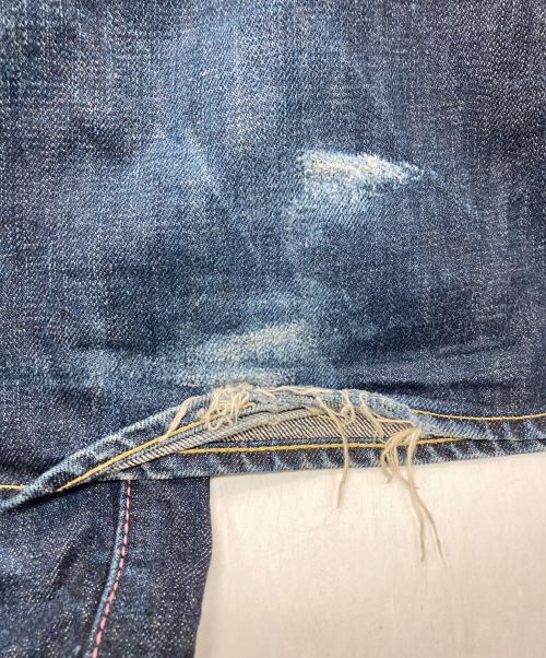 MOMOTARO JEANS（桃太郎ジーンズ）MOMOTARO JEANS (桃太郎ジーンズ) 出陣レーベル デニムパンツ インディゴ サイズ:W36の古着・服飾アイテム