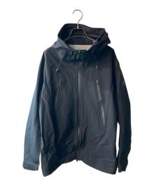 DESCENTE ALLTERRAIN（デザイント オルテライン）の古着「HARD SHELL JACKET "CREAS"/ハードシェルジャケット“クレアス”」｜ブラック