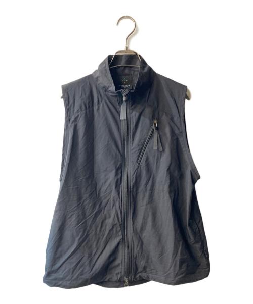 axesquin（アクシーズクイン）axesquin (アクシーズクイン) ヘリウムベスト ブラック サイズ:XSの古着・服飾アイテム