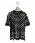 DOLCE & GABBANA（ドルチェ＆ガッバーナ）の古着「ペイズリー柄カットソー」｜ブラック