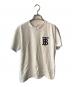 BURBERRY（バーバリー）の古着「ラバーロゴTシャツ」｜ホワイト