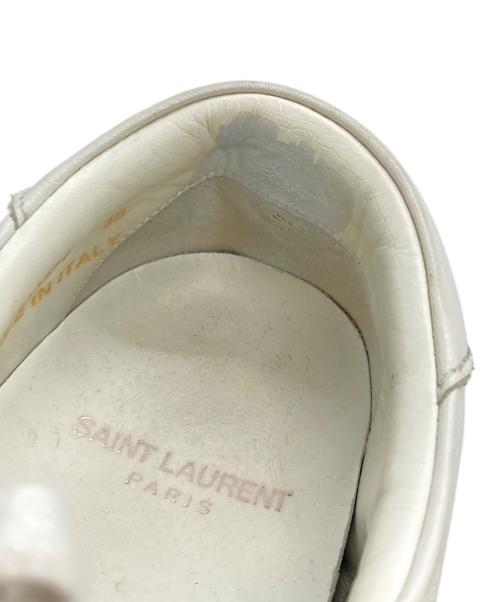 Saint Laurent Paris（サンローランパリ）Saint Laurent Paris (サンローランパリ) コートクラシックスニーカー ホワイト サイズ:38の古着・服飾アイテム