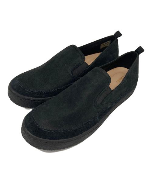 CLARKS（クラークス）CLARKS (クラークス) スリッポン ブラック サイズ:24.5cmの古着・服飾アイテム