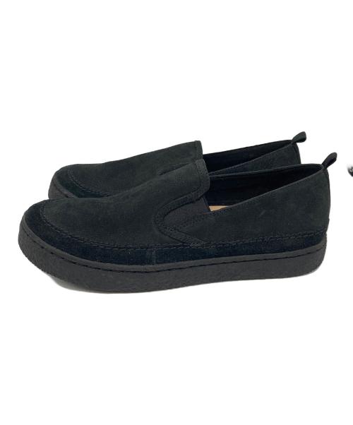 CLARKS（クラークス）CLARKS (クラークス) スリッポン ブラック サイズ:24.5cmの古着・服飾アイテム