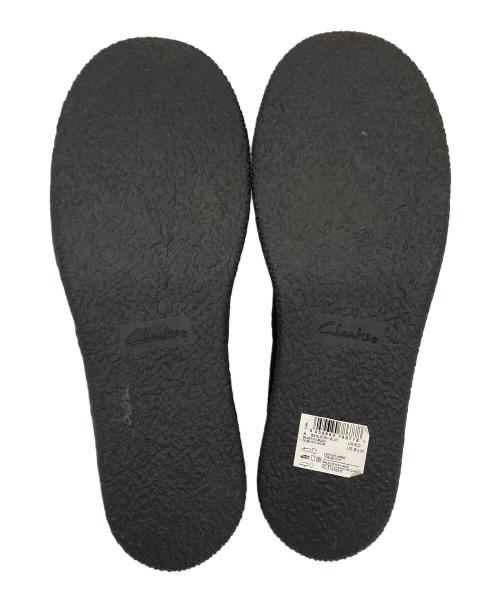 CLARKS（クラークス）CLARKS (クラークス) スリッポン ブラック サイズ:24.5cmの古着・服飾アイテム