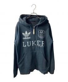 adidas×LUKER BY NEIGHBOR HOOD（アディダス×ルーカーバイネイバーフッド）の古着「ジップパーカー」｜ネイビー