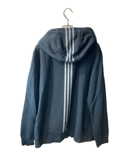adidas（アディダス）adidas (アディダス) LUKER BY NEIGHBOR HOOD (ルーカーバイネイバーフッド) ジップパーカー ネイビー サイズ:ｻｲｽﾞ不明の古着・服飾アイテム