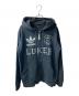 adidas（アディダス）の古着「ジップパーカー」｜ネイビー