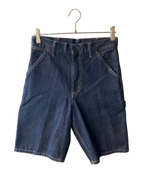 Carhartt WIP（カーハート ワーク イン プログレス）CARHARTT WIP (カーハート ワーク イン プログレス) Single Knee Short インディゴ サイズ:W28の古着・服飾アイテム