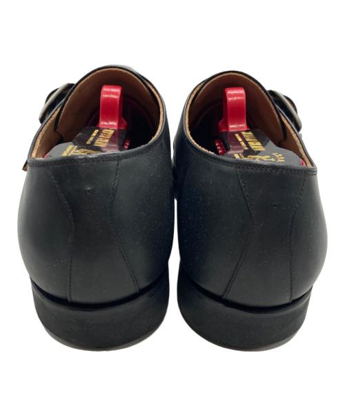 SCOTCH GRAIN（スコッチグレイン）SCOTCH GRAIN (スコッチグレイン) シングルモンクストラップシューズ ブラック サイズ:26cmの古着・服飾アイテム